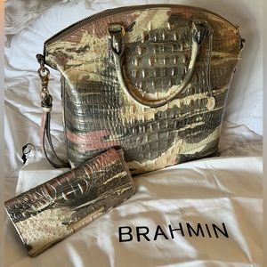 Brahmin Satchel & Wallet